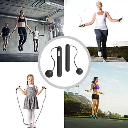 UK Cordless Jump Rope with Digital Counter - Effortless Skipping Anywhere!