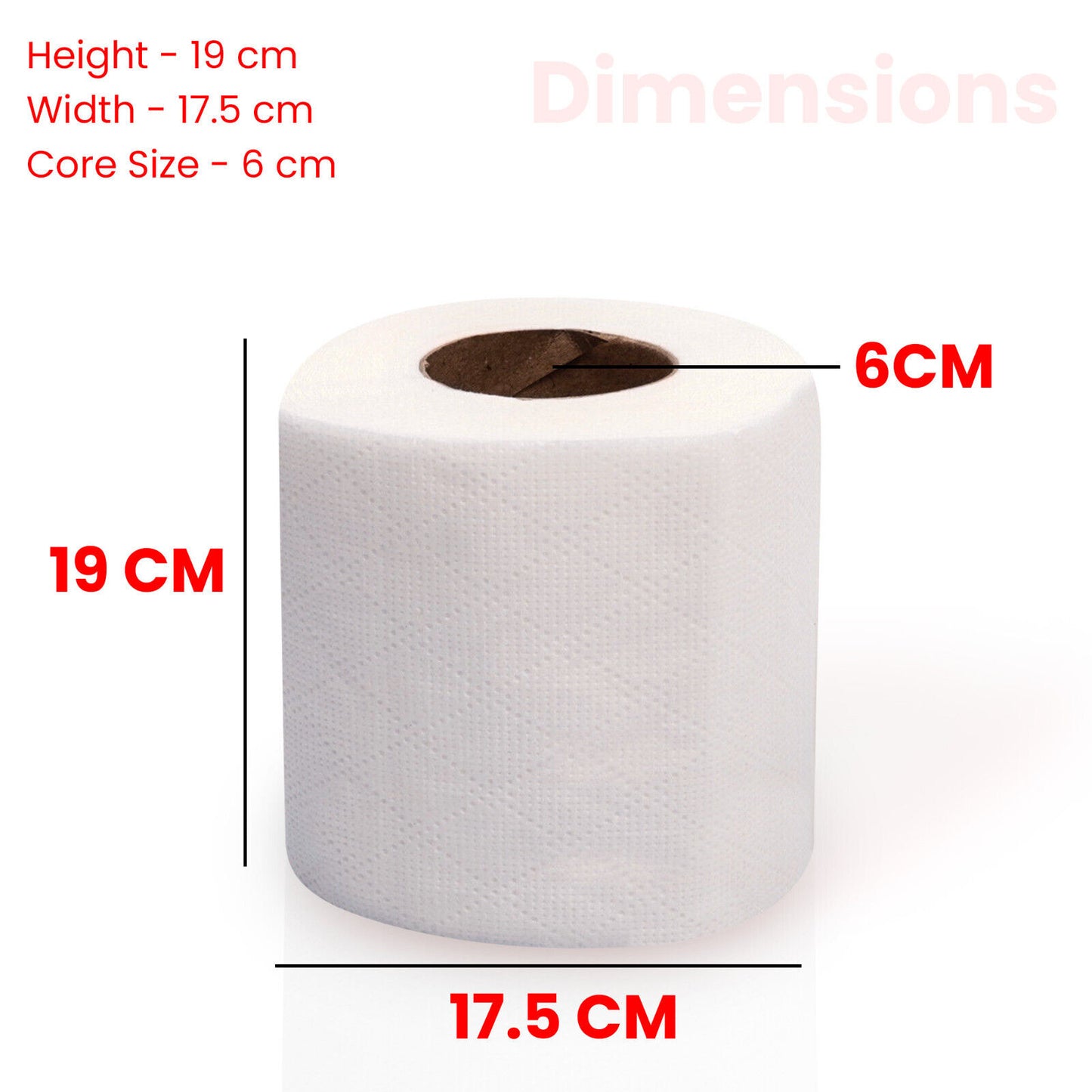 144 Toilet Rolls Bulk Buy 2Ply Quilted Embossed Soft Luxury Paper Tissue Roll