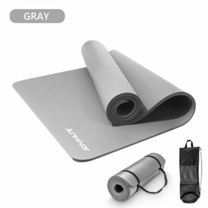 61 X 183CM YOGA MAT 15MM THICK GYM EXERCISE FITNESS PILATES WORKOUT MAT NON SLIP