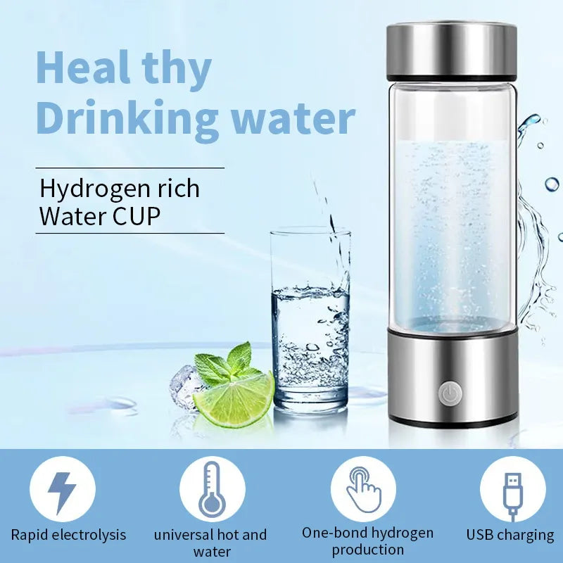 HydroBoost Wellness Water Bottle